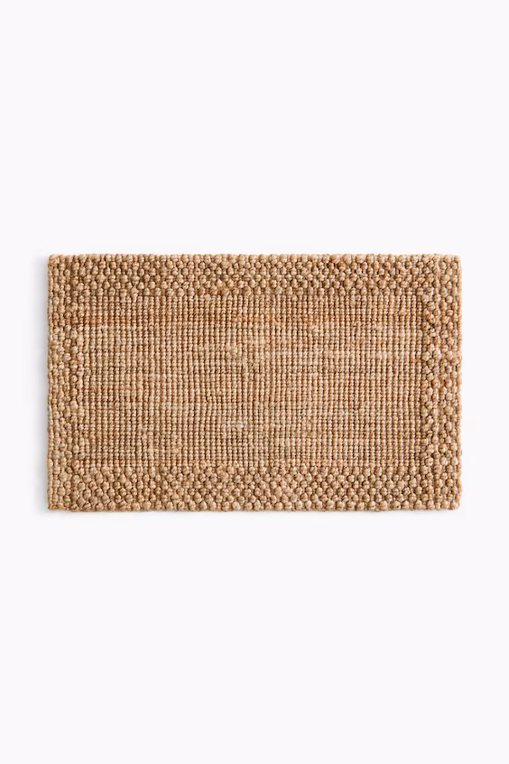Коврик из джута