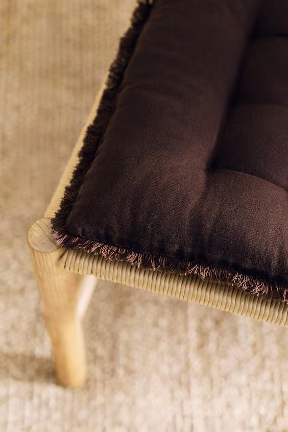 Пакет из 2 подушек для стула из льна