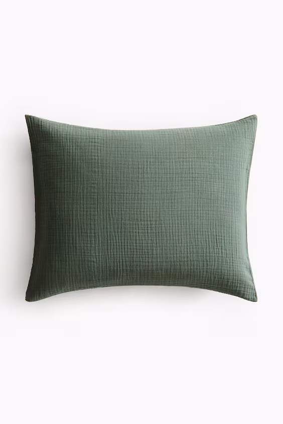 Наволочка из хлопковой муслина