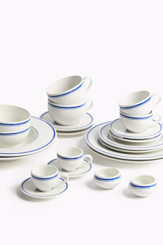 Набор из 2 чашек для капучино и блюдца