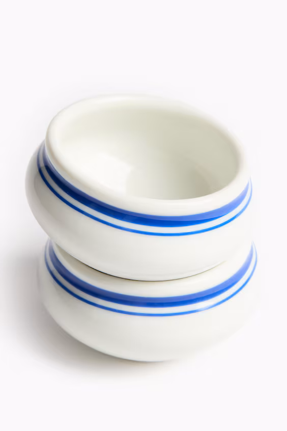 Набор из 2 маленьких чашек из фарфора