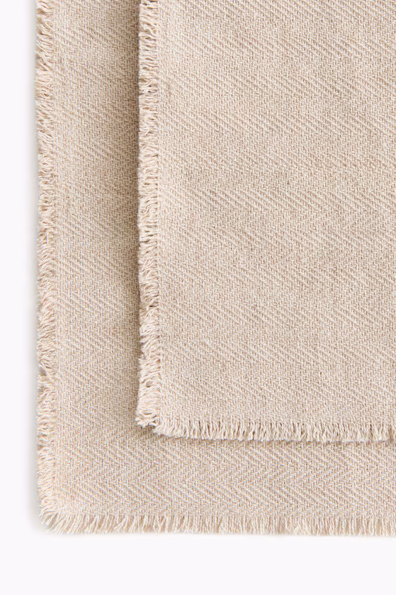 Набор из 2 текстильных подставок для столовых приборов