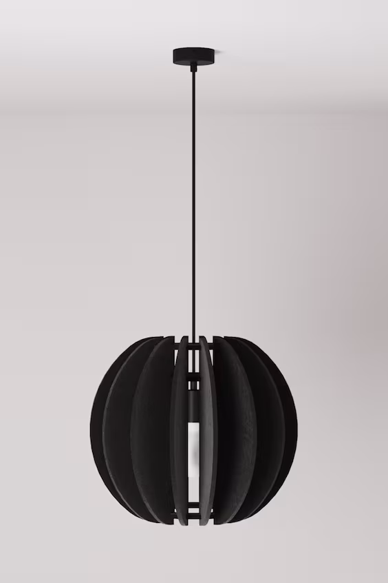 Подвесной светильник из звукопоглощающего материала