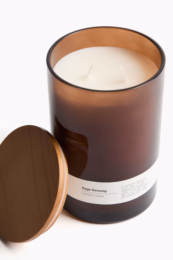 Духи-свеча с двумя фитилями