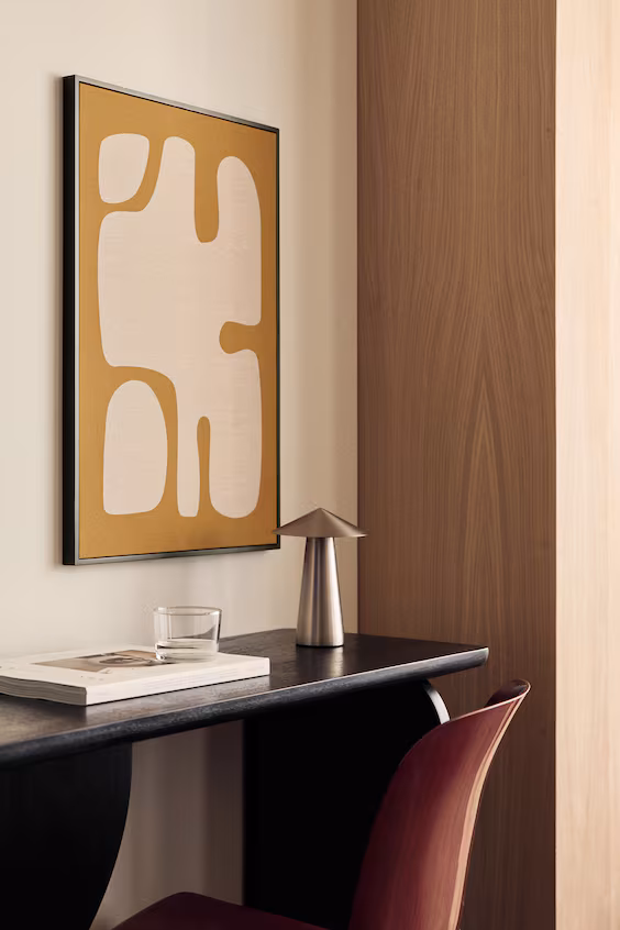 Украшение для стены из смеси льна