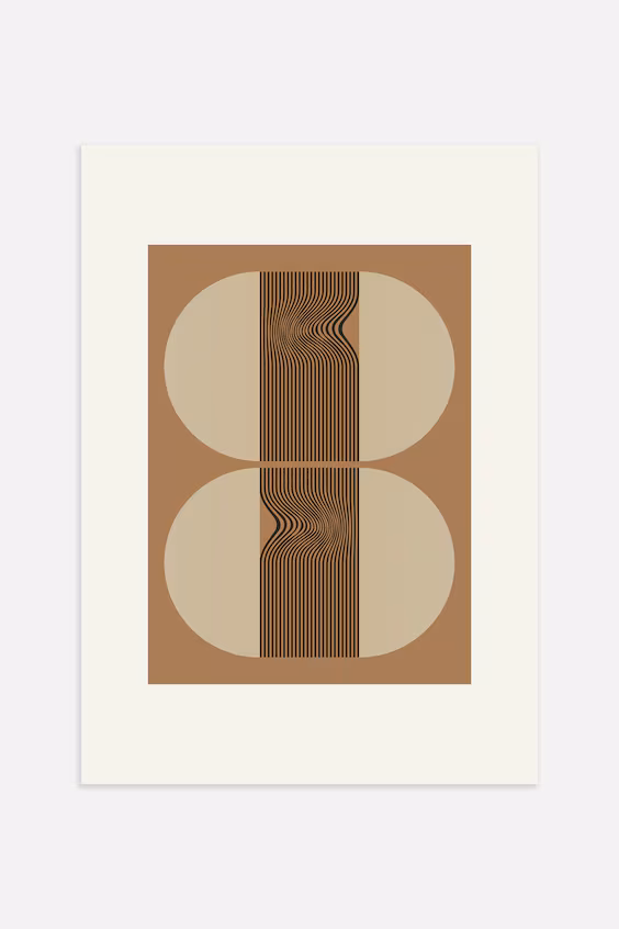 Абстрактный постер