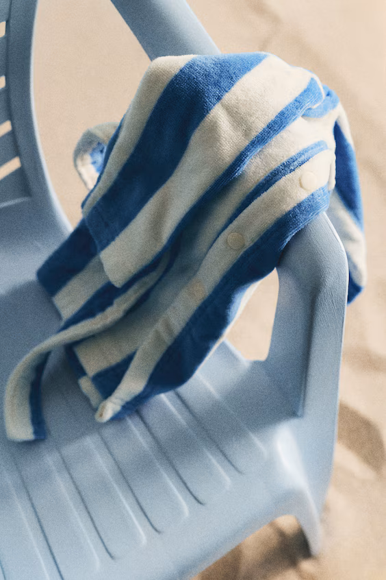 Детский халат из махровой ткани h&m