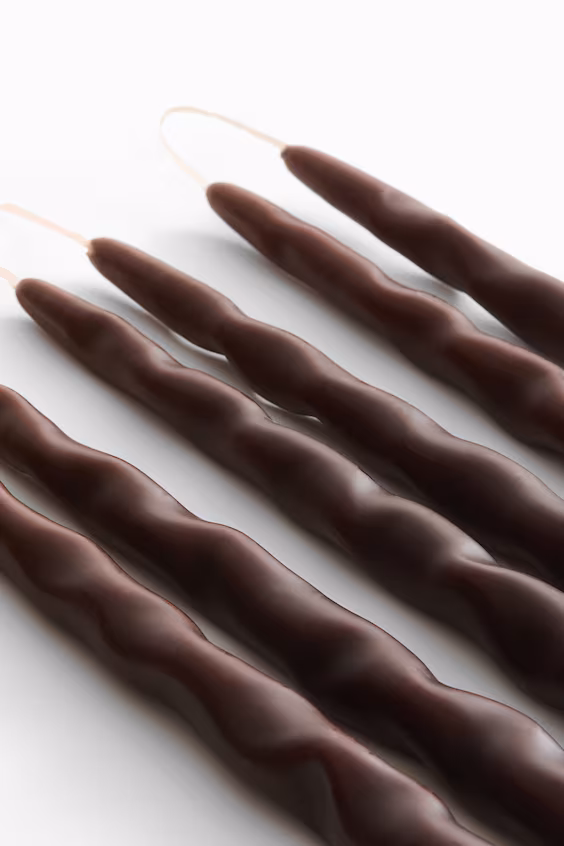 Набор из 6 моржовых свечей