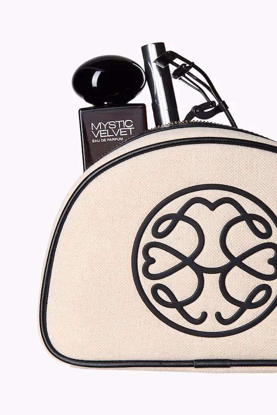 Косметичка из смеси льна