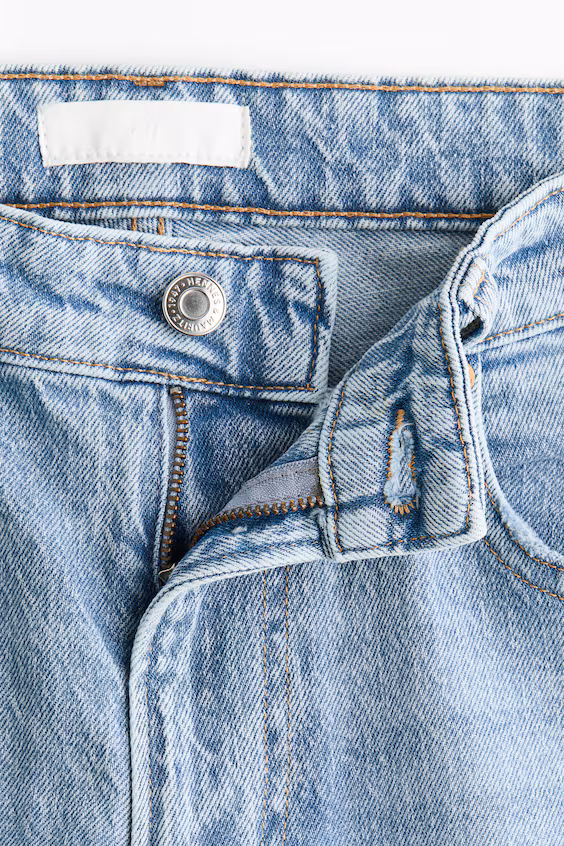 Джинсы bootcut с высокой посадкой