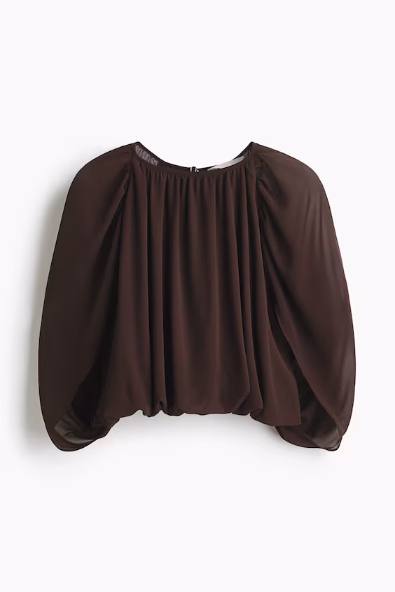 Блуза из шифона