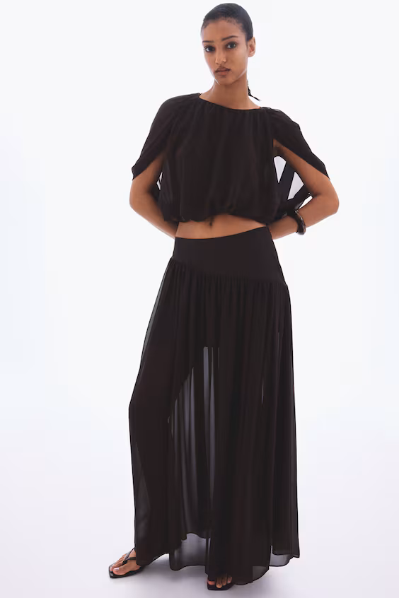 Блуза из шифона