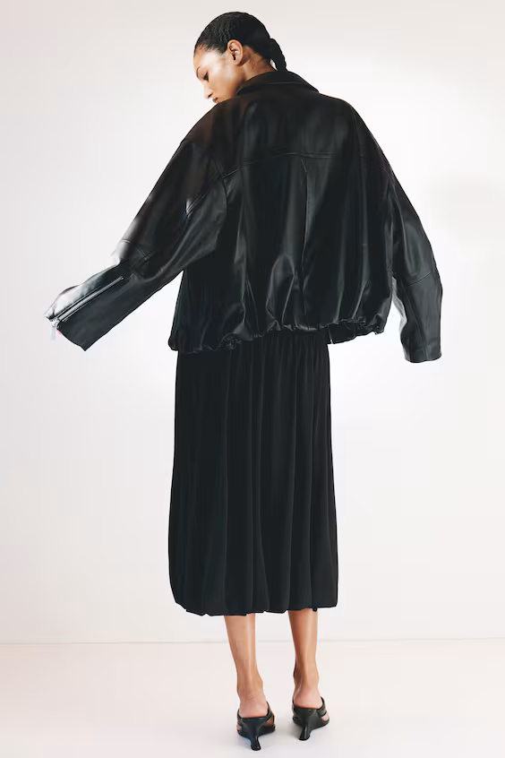 Кожаный пиджак