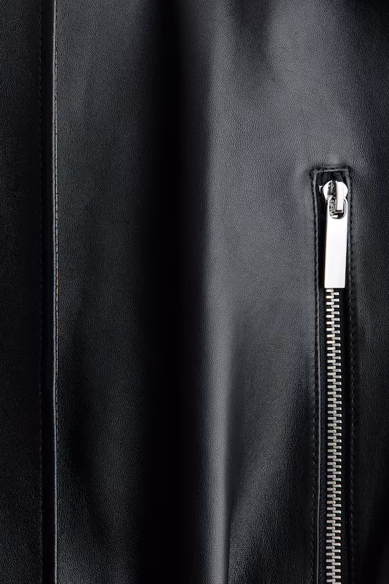 Кожаный пиджак