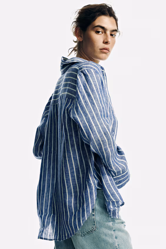 Льняная рубашка