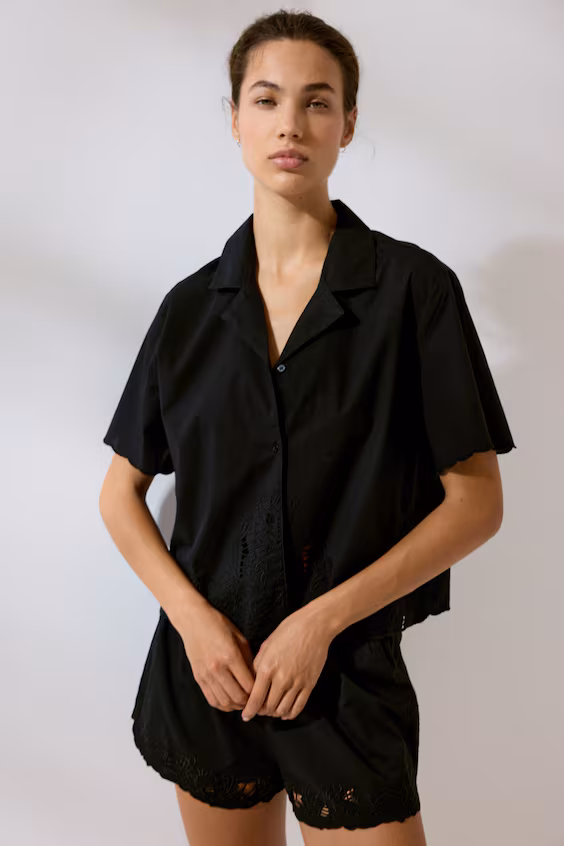 Пижама с английским вышиванием