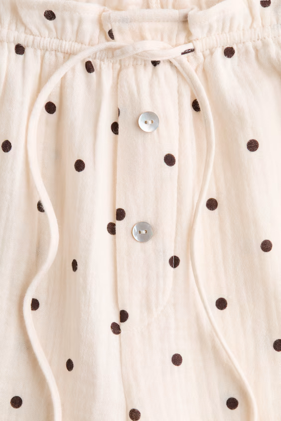 Брюки для пижамы из муслина