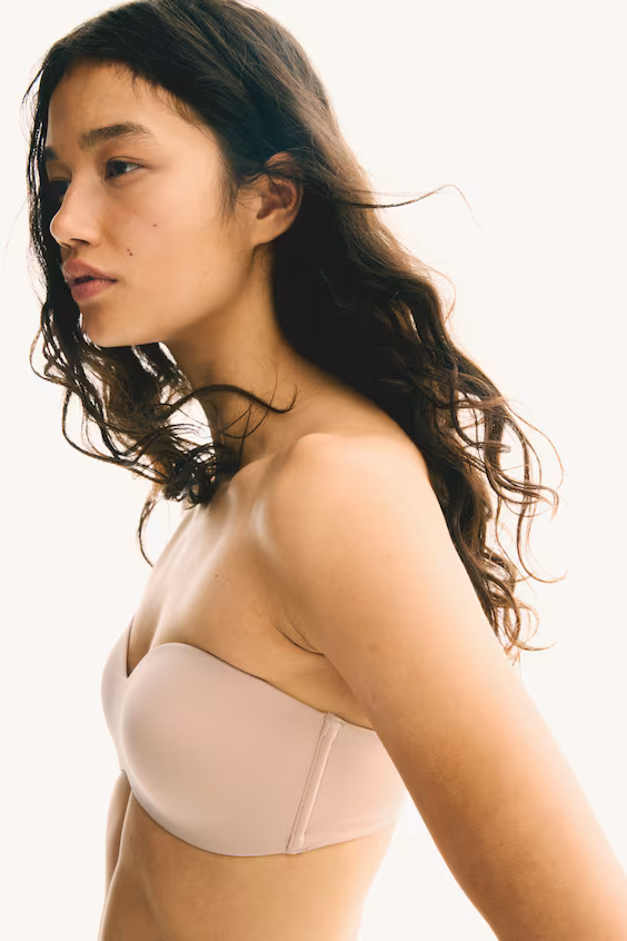 Бандо лифчик с поролоном из микрофибры