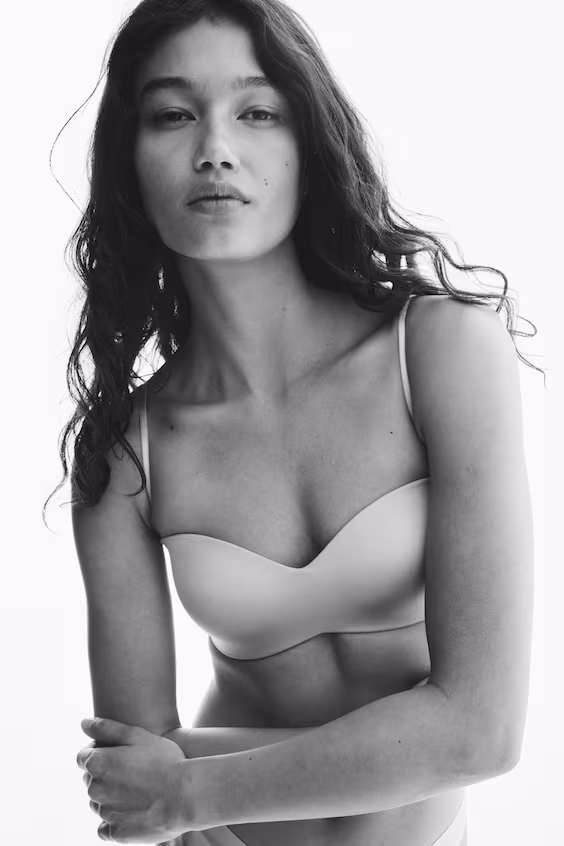 Бандо лифчик с поролоном из микрофибры