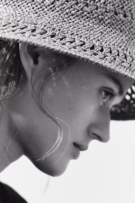 Ручная плетеная соломенная шляпа