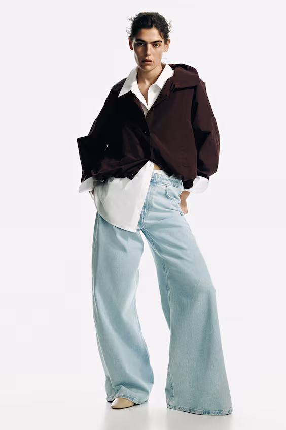 Оверсайз куртка с завязками