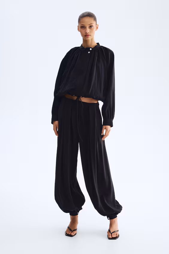 Пиджак из модала с воздушными рукавами