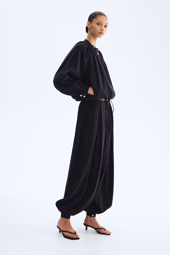 Пиджак из модала с воздушными рукавами