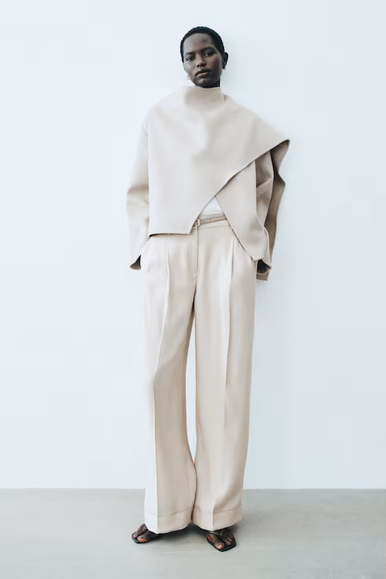 Пальто ручной работы из шерсти