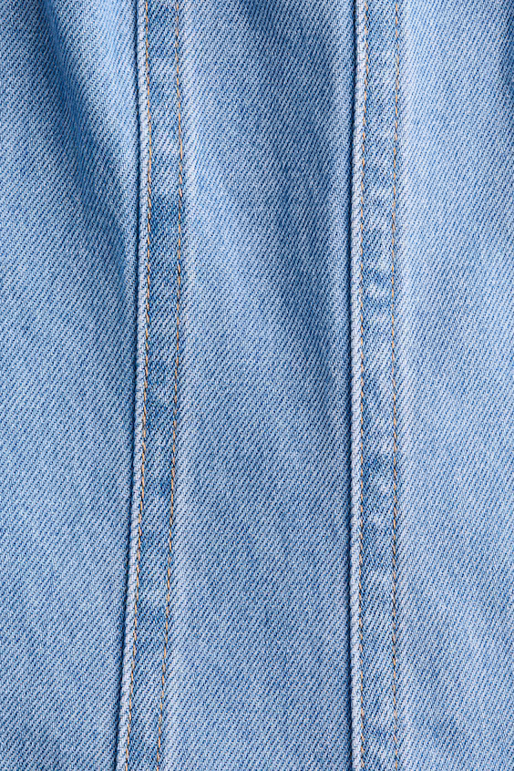 Платье миди из джинсы