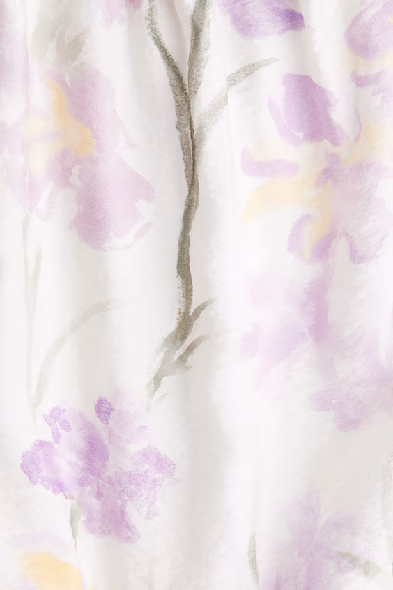 Платье с оборками