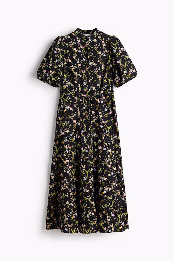 Длинное платье из хлопка