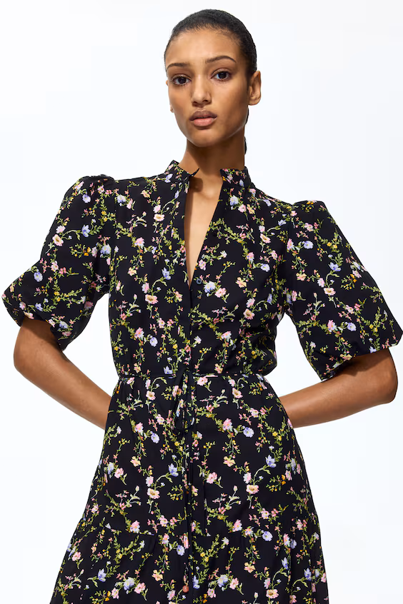 Длинное платье из хлопка