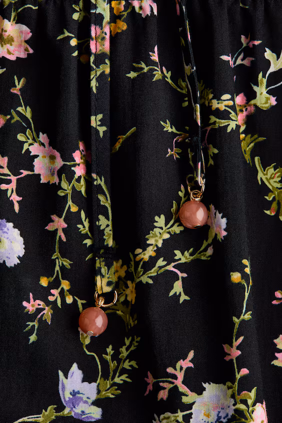 Длинное платье из хлопка