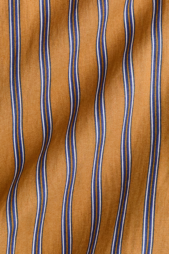 Платье a-силуэта из поплина