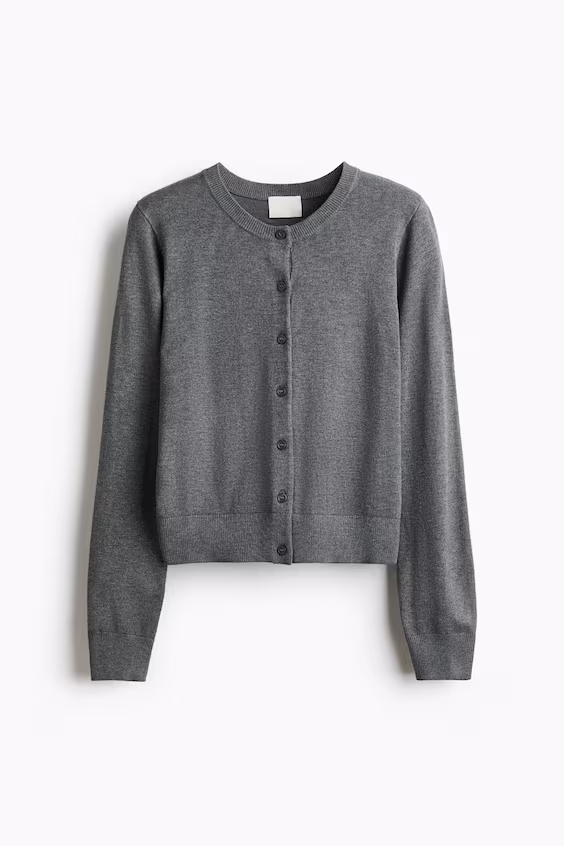 Кардиган из тонкого трикотажа