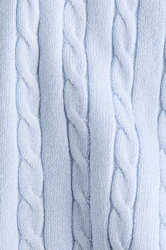 Кардиган из теплой трикотажной пряжи