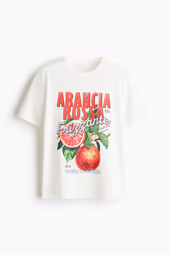 Футболка с принтом