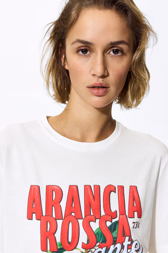 Футболка с принтом