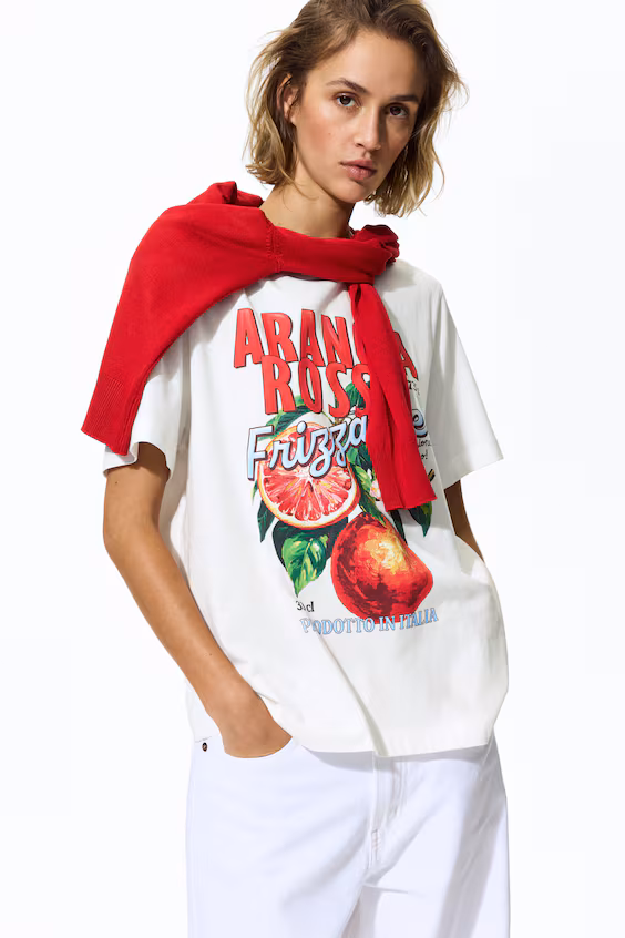 Футболка с принтом