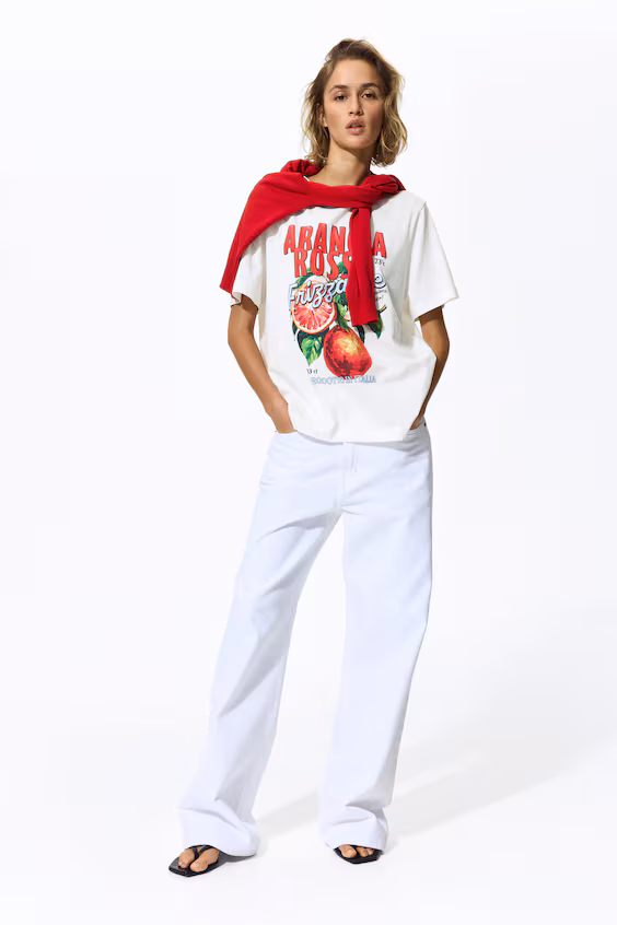 Футболка с принтом