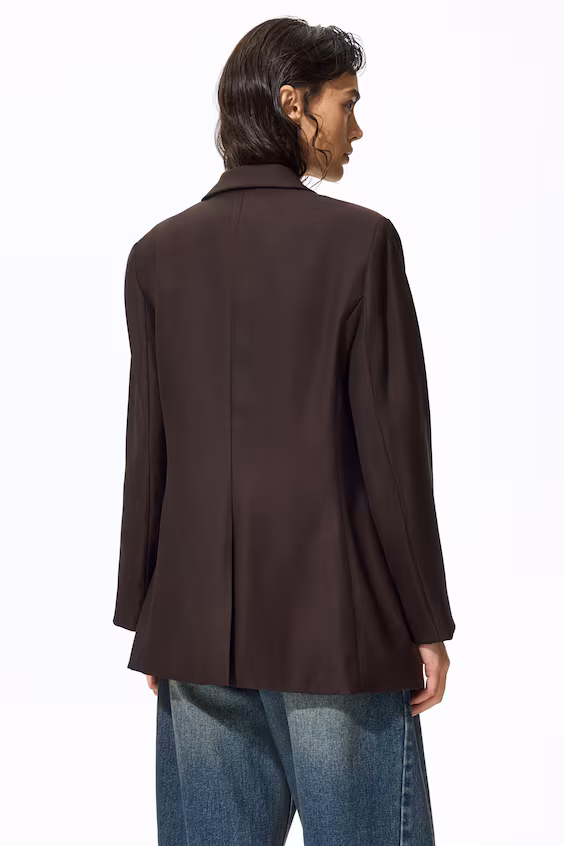 Блейзер с одним пуговицей