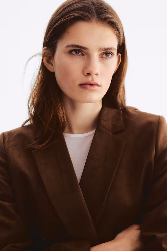 Зауженный блейзер