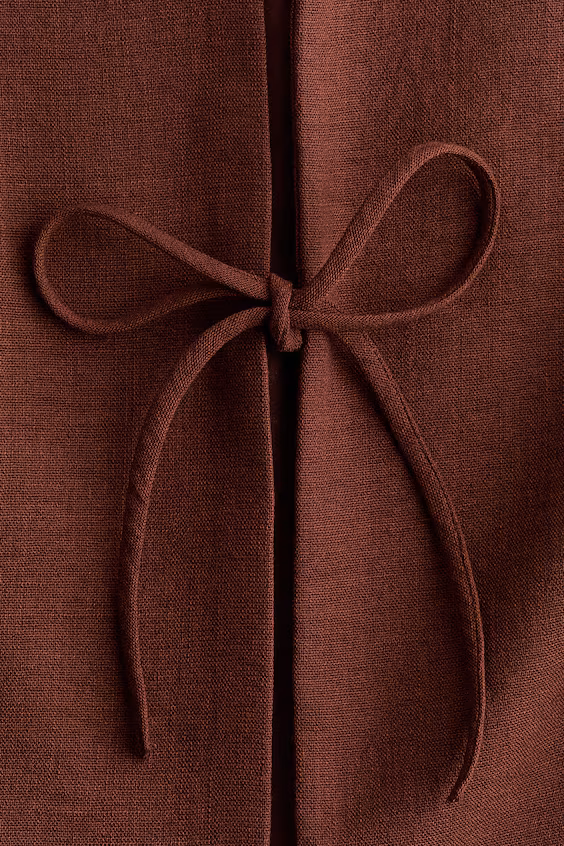 Жилет с завязками