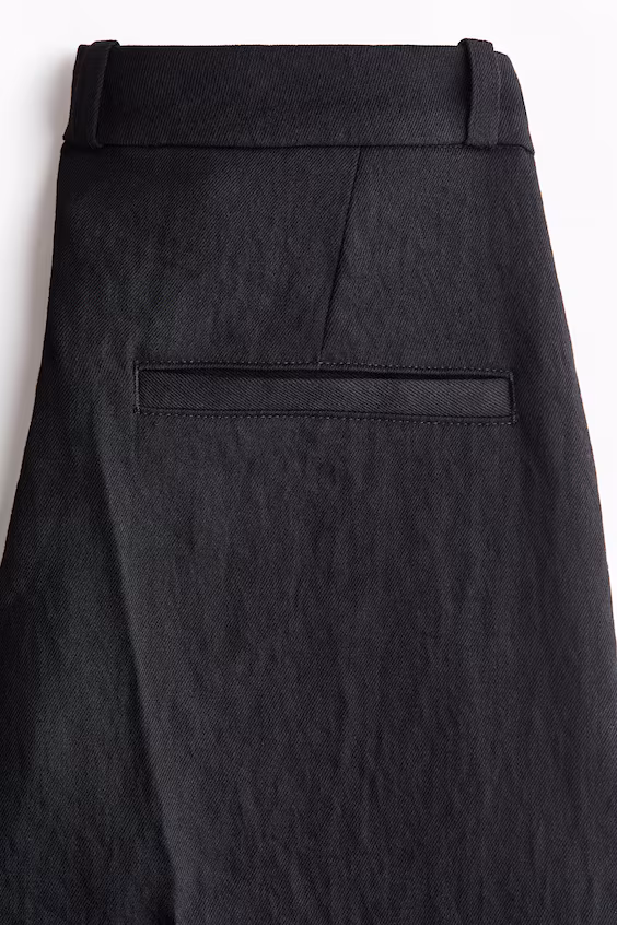 Широкие брюки в классическом стиле h&m