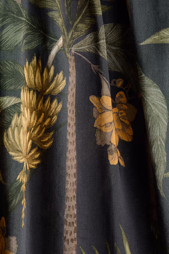 Юбка свободного кроя из вискозного микса