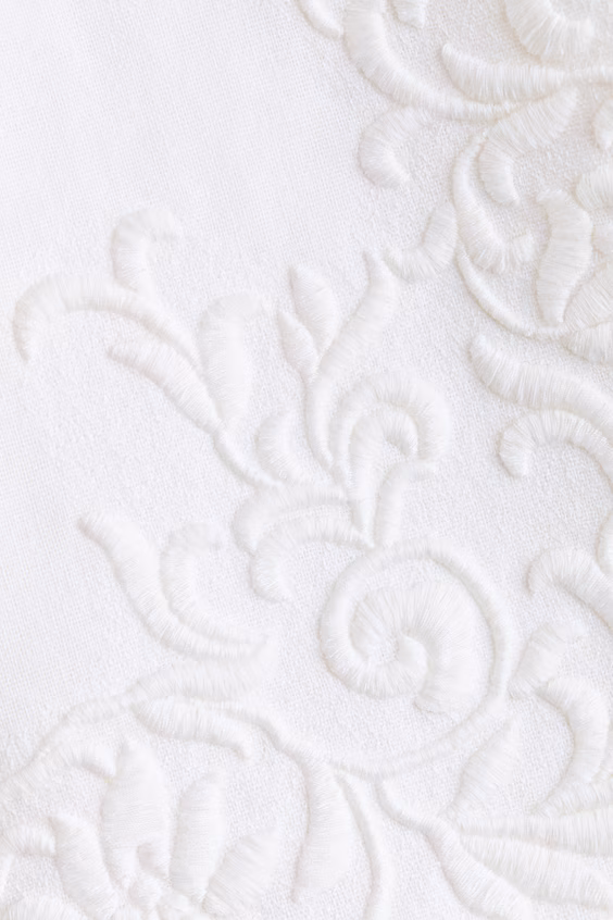 Мини-юбка из смесового льна