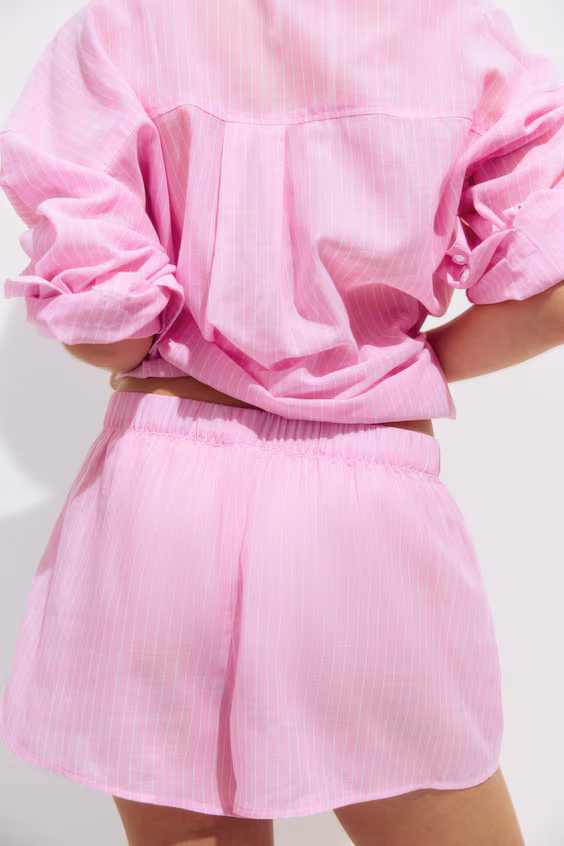 Шорты для пляжа из хлопка