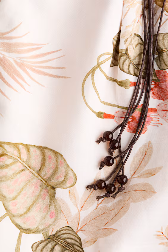 Шорты из смеси льна