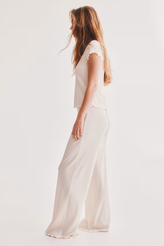 Ребристая пижама