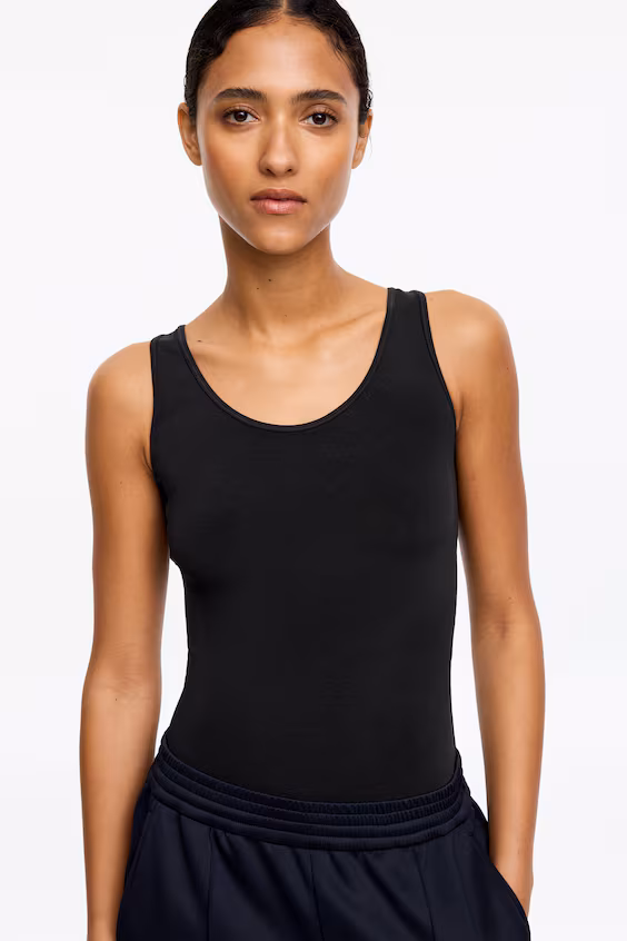 Боди с перекрещенной спиной